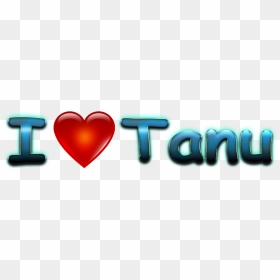 Tanu Love Name Heart Design Png - Nitin Love, Transparent Png - love design png
