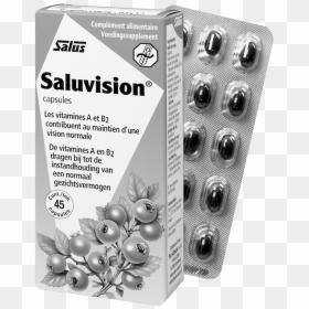 Salus Haus Saluvision®, Eye Protection Capsules - Saluvision, HD Png Download - medicine capsule png