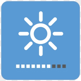 Brightness Icon, HD Png Download - crystal icon png