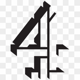 C4 Logo Black - Channel 4 Logo 2004, HD Png Download - c4 png