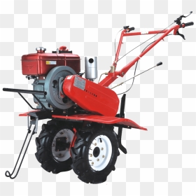 Farm Machinery Mini Tiller Transparent Image - Farm Tools Machine, HD Png Download - tractor png images