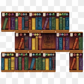 Librarian Free Bookshelve Huge Freebie Download - Ex Libris Board Game Cards, HD Png Download - librarian png