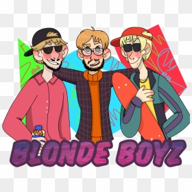Blonde Boyz Png, Transparent Png - oneyng faces png