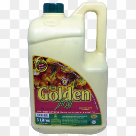 Golden Cooking Oil 3l In Groceries - Bottle, HD Png Download - cooking oil bottle png