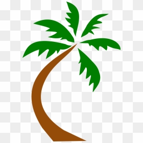 Clipart Coconut Tree Png, Transparent Png - coconut tree clipart png