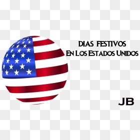 Días Festivos De Los Estados Unidos - Circular American Flag Transparent Background, HD Png Download - estados unidos png