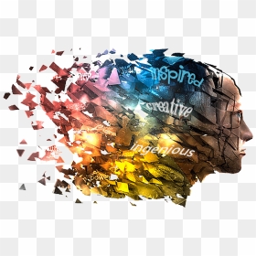 Scattered Mind, HD Png Download - thinker png