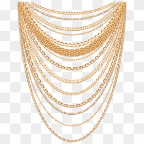 Gold Jewellery Png Free Download - Gold Jewellery Images Free Download, Transparent Png - gold ornaments chain png