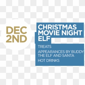 Treats, Appearances By Buddy The Elf And Santa, And - Graphic Design, HD Png Download - elf movie png