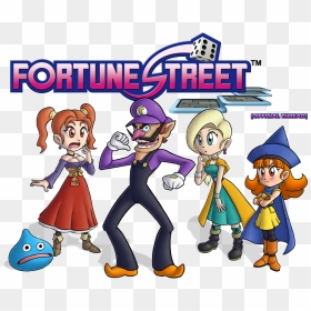 Fortune Street Characters, HD Png Download - waluigi face png