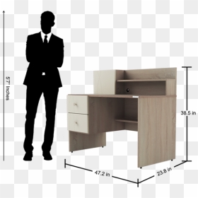 Study Table Specification, HD Png Download - study table top view png