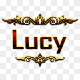 Lucy Name Logo Bokeh Png - Krishna Name, Transparent Png - lucy png