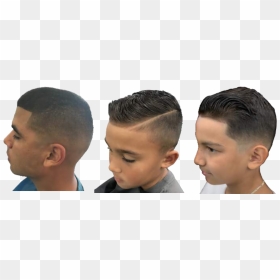 Three Boys Haircuts - Child, HD Png Download - boys hairstyles png