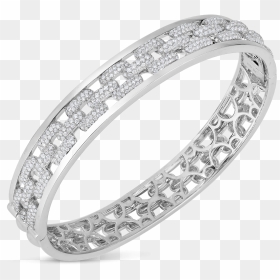 Necklace With Diamonds - Ring, HD Png Download - gold bangle png