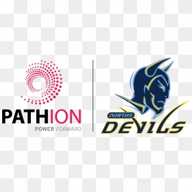 Norths Devils - Norths Devils Rugby League Logo, HD Png Download - devil logo png