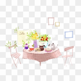 No Drawing On Tables Png, Transparent Png - tea table png