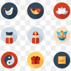 Icons Free Vector - Asolo, HD Png Download - new year icon png