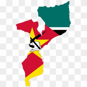 Mozambique Flag Map Large Map - Mozambique Flag And Map, HD Png Download - indian flag painting png