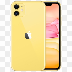 Apple Iphone 11 Png - Iphone 11 Pro Max In Yellow, Transparent Png - mobile png file
