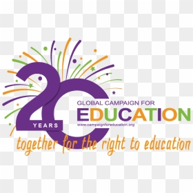 Gce 20th Anniversary - International Day Of Education 2020, HD Png Download - anniversary text png
