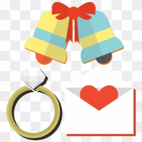 Wedding Clip Art, HD Png Download - ringing bell icon png