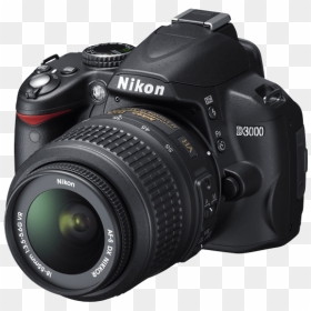 Nikon D3000 Price In India, HD Png Download - canon dslr camera png