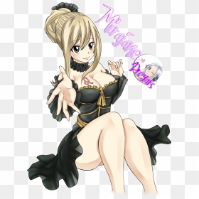 Lucy And Natsu Png - Fairy Tail Lucy Star Dress Leo, Transparent Png - lucy png
