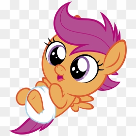 Graphic Stock Diaper Vector Baby Design - Baby Pony My Little Pony, HD Png Download - baby graphic png