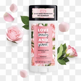 Love Beauty And Planet Butter And Rose Deodorant Stick - Love Beauty And Planet Soap, HD Png Download - flower stick png