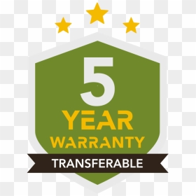 5 Years Warranty Icon New - Emblem, HD Png Download - new year icon png