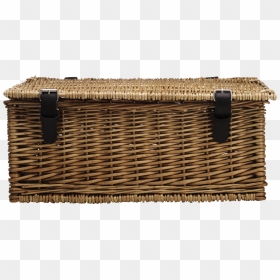 Transparent Png Wicker Box, Png Download - empty basket png