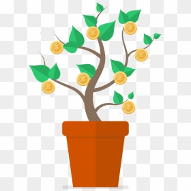 รดน้ำ ต้นไม้ Vector - Lead Nurturing, HD Png Download - indian money tree png