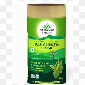 Organic India Tulsi Masala Chai Tin, HD Png Download - tulsi tree png