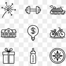 Transparent Hobby Icons Png, Png Download - new year icon png