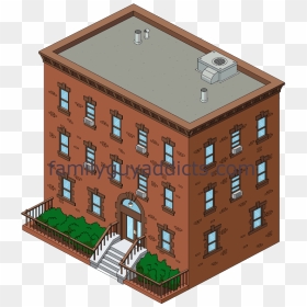 Jillians Apartment Building - Family Guy Building Apartment, HD Png Download - apartment building png