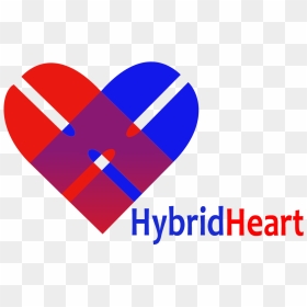 Hybrid Heart - Heart, HD Png Download - 3d heart symbol png