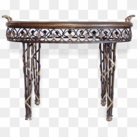 Maitland Smith Oval Tea Table - Coffee Table, HD Png Download - tea table png