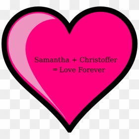 Cute Heart Clipart, HD Png Download - love forever png