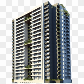 Signature Island By Sunteck Realty - Plush Apartment In Mumbai, HD Png Download - apartment building png