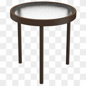 Cast Aluminum 16 Round Side Table, HD Png Download - tea table png