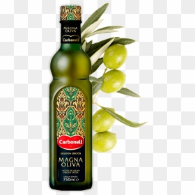 Carbonell Magna Oliva - Bottle, HD Png Download - cooking oil bottle png