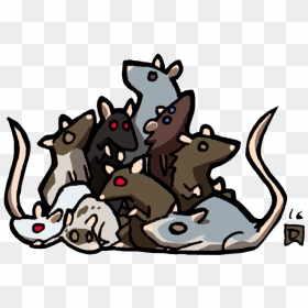 Swarm Of Rats - Swarm Of Rats Transparent, HD Png Download - butterflies swarm png