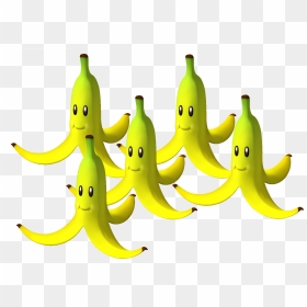 Banana Bunch Image - Banana Bunch Mario Kart, HD Png Download - banana bunch png