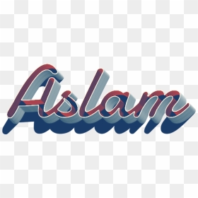 Aslam 3d Letter Png Name - Graphic Design, Transparent Png - 3d heart symbol png