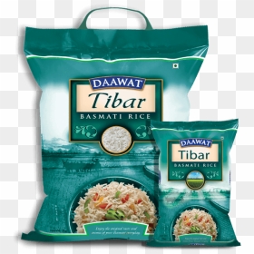 Tibar Basmati Rice - Daawat Dubar Basmati Rice 5kg, HD Png Download - rice.png