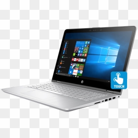 X360 13 Pavilion 2 In 1 Hewlett Packard Hp Touchscreen - Hp Probook 450 G5, HD Png Download - woman with laptop png