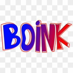Boink In Color Clip Arts - Boink Clip Art, HD Png Download - blue color png