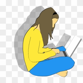 Women Laptop People Free Photo - Portable Network Graphics, HD Png Download - woman with laptop png