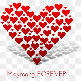Mayroong Forever - Grafico Ponto Cruz Com Coração, HD Png Download - love forever png