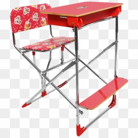 Folding Chair, HD Png Download - study table top view png